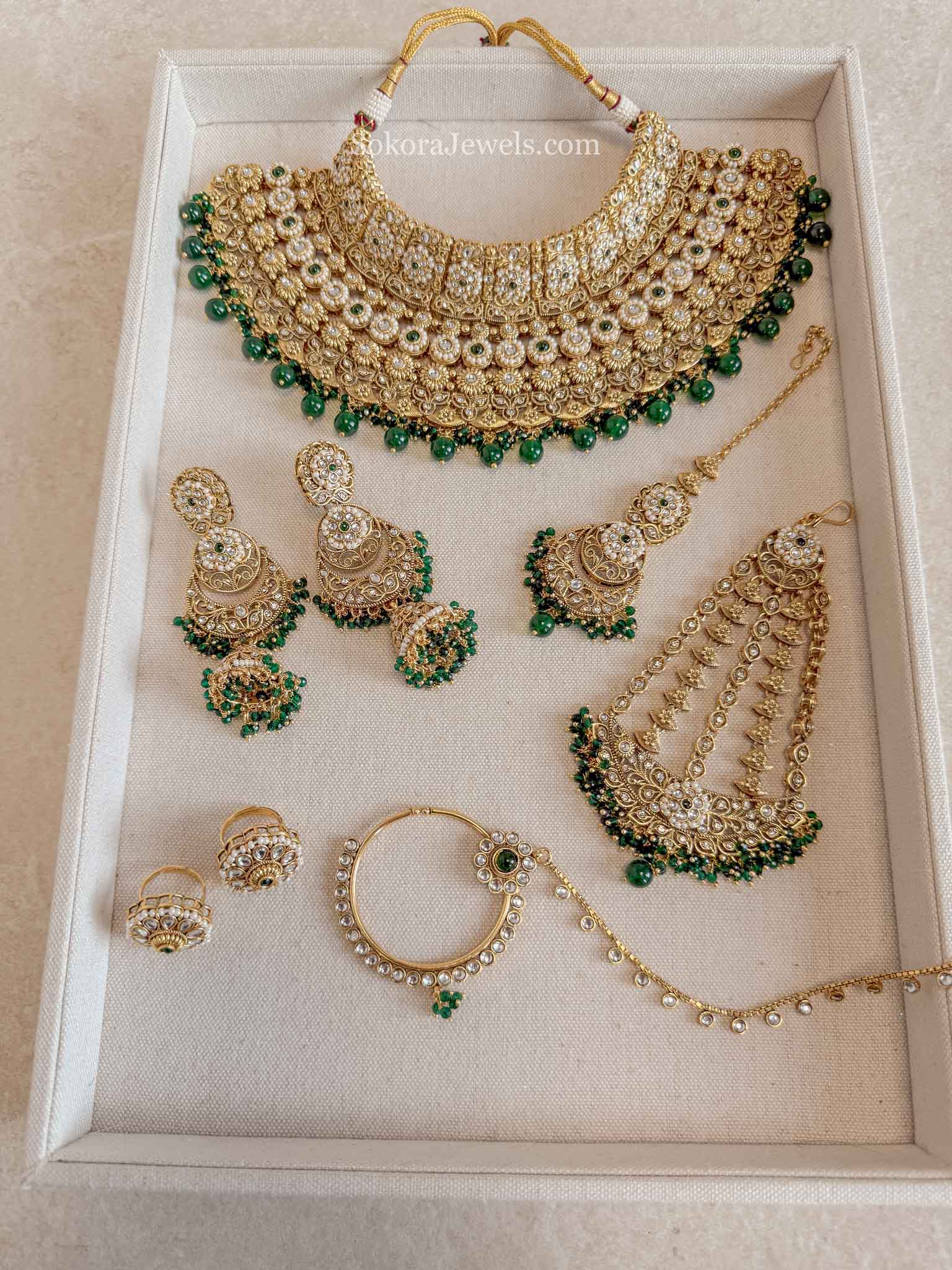 Navneet Kundan Bridal set