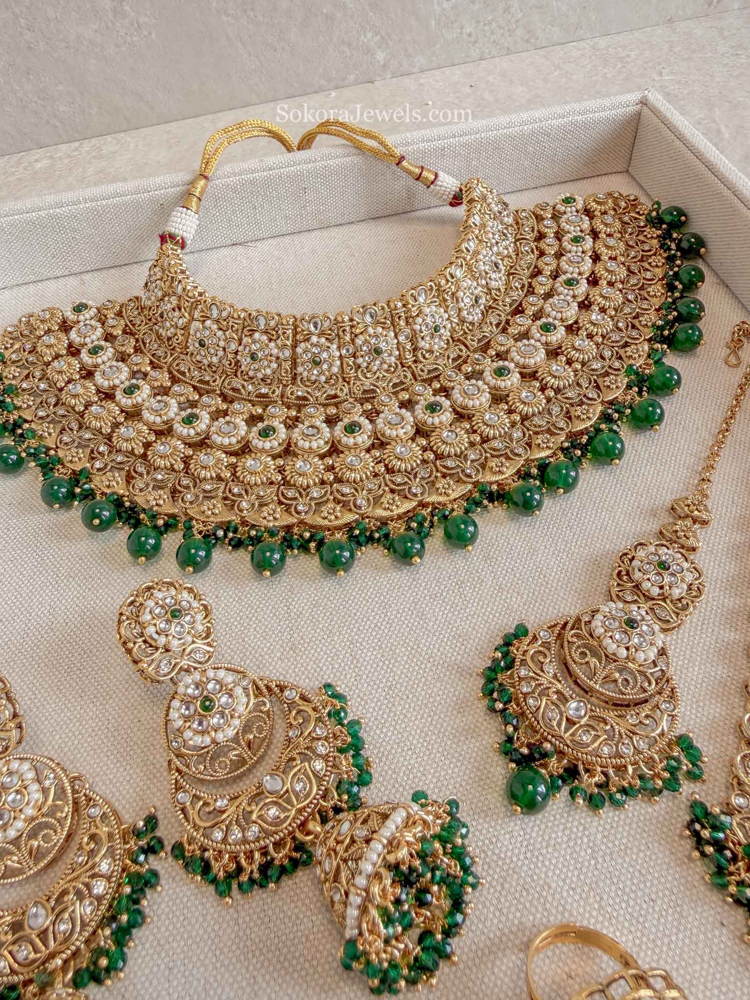 Navneet Kundan Bridal set