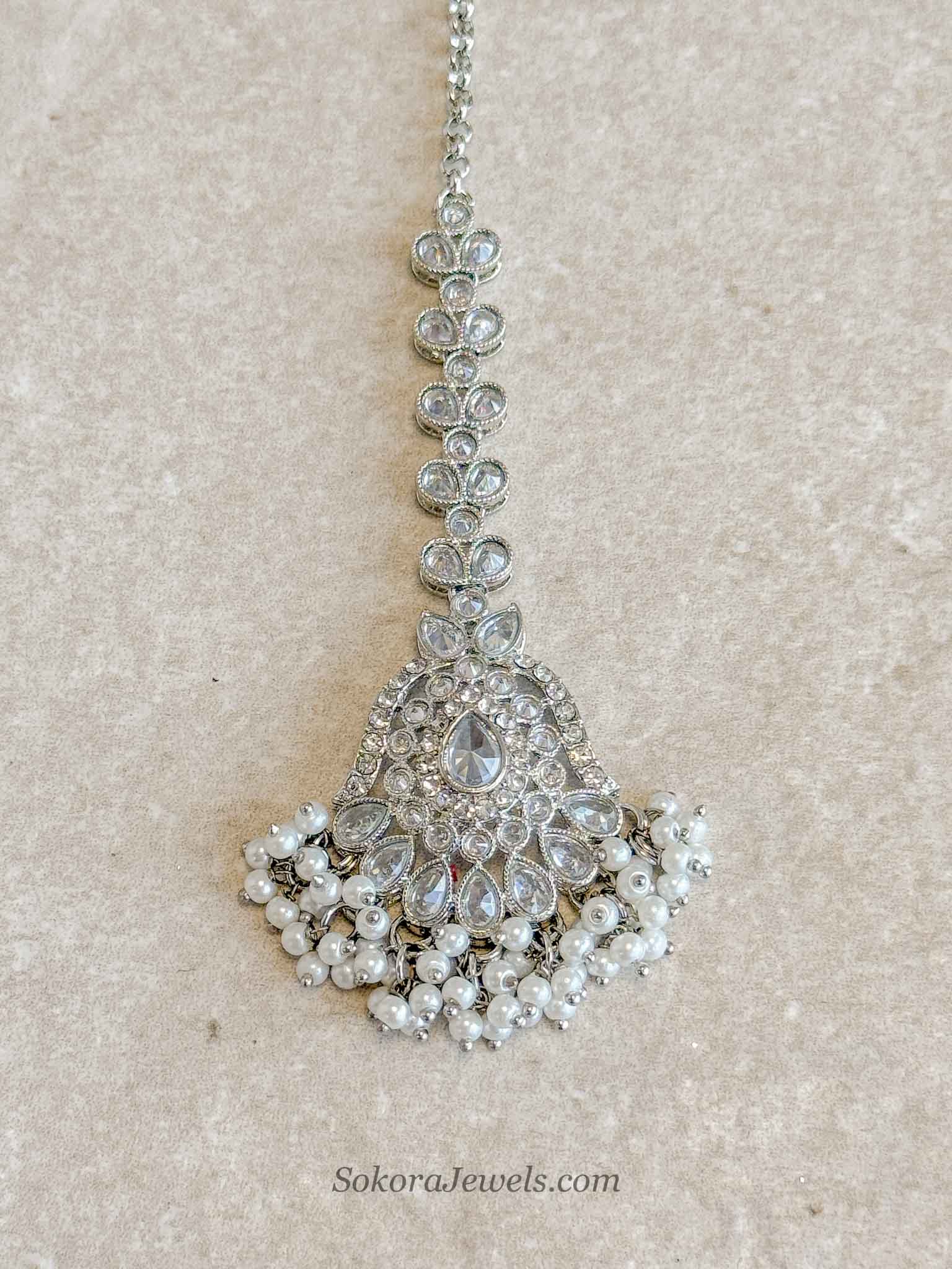 Silver and Pearl Tikka