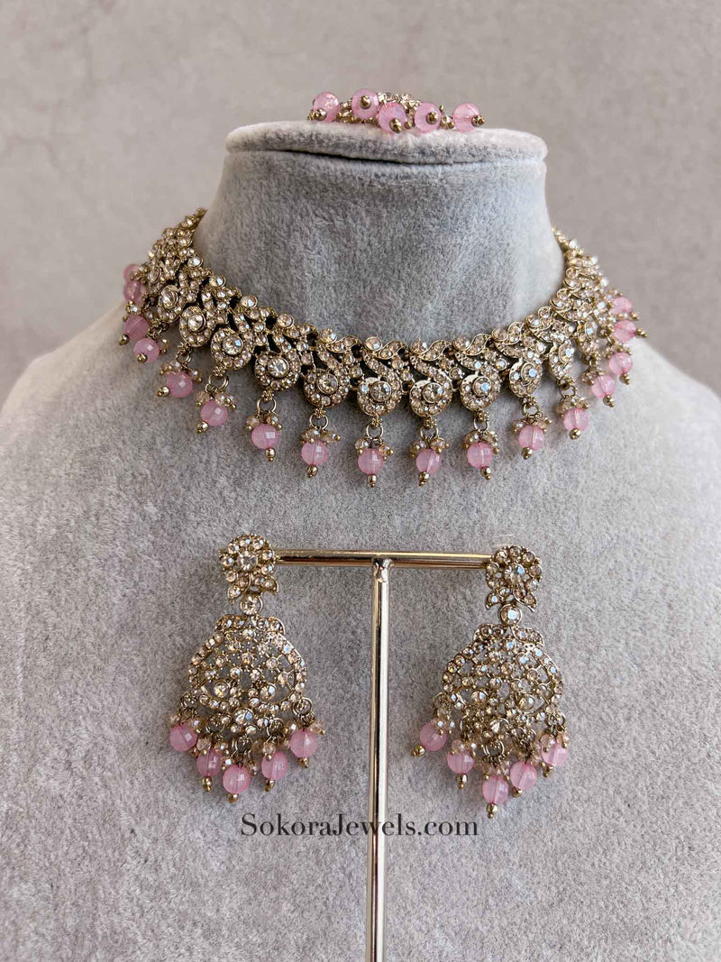 Mehak Golden Necklace sets