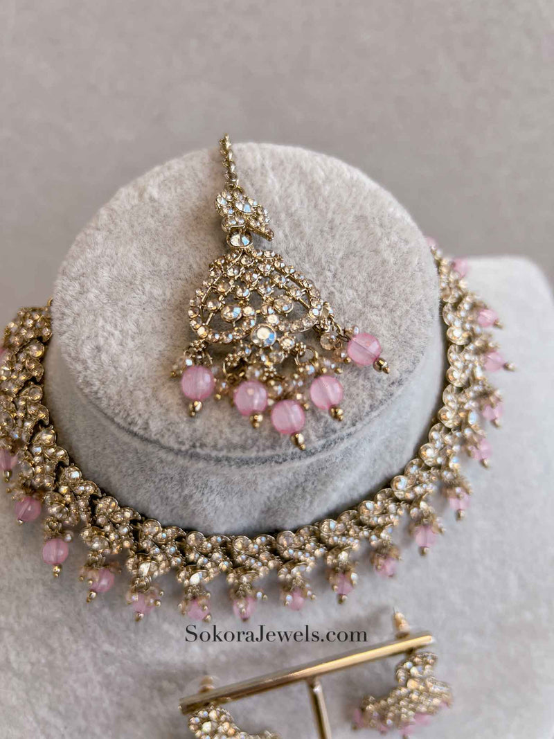 Mehak Golden Necklace sets