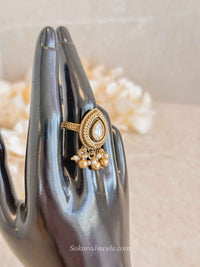 Small Kundan Ring
