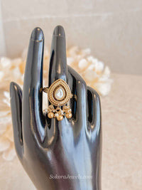 Small Kundan Ring