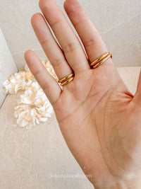Wide Peacock Motif Kundan ring