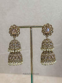 Sabina Earrings - Champagne
