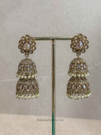 Sabina Earrings - Champagne