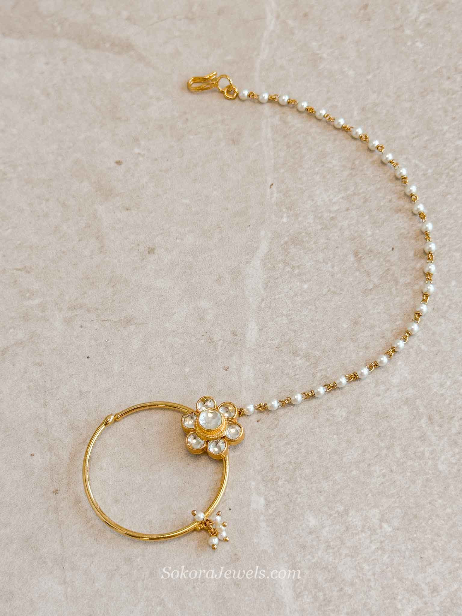 Medium Gold Plated Nose Ring