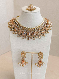 Hawwa Antique Gold Choker Set