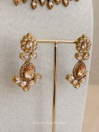 Hawwa Antique Gold Choker Set