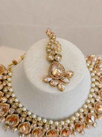 Hawwa Antique Gold Choker Set