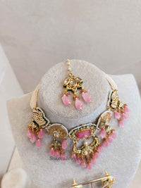 Heritage Statement Style Kundan Choker Set