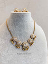 Small Kundan chain set