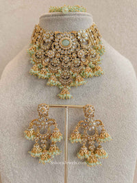 Iman Faux Kundan Choker Set