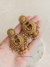 Temple Jhumka Earrings