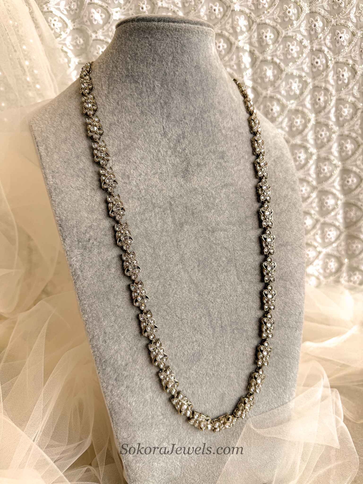 Antique Gold Long Mala