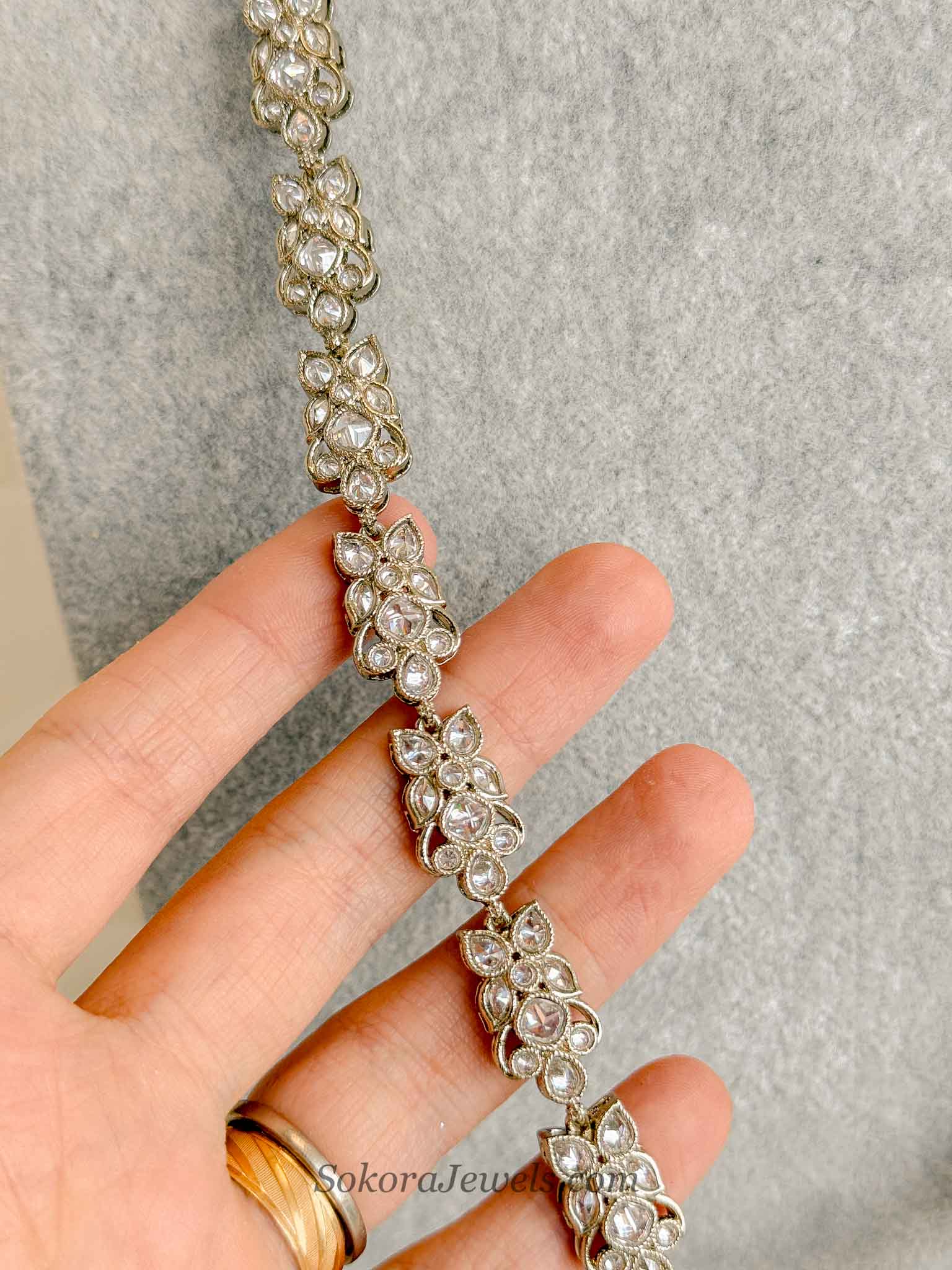 Antique Gold Long Mala