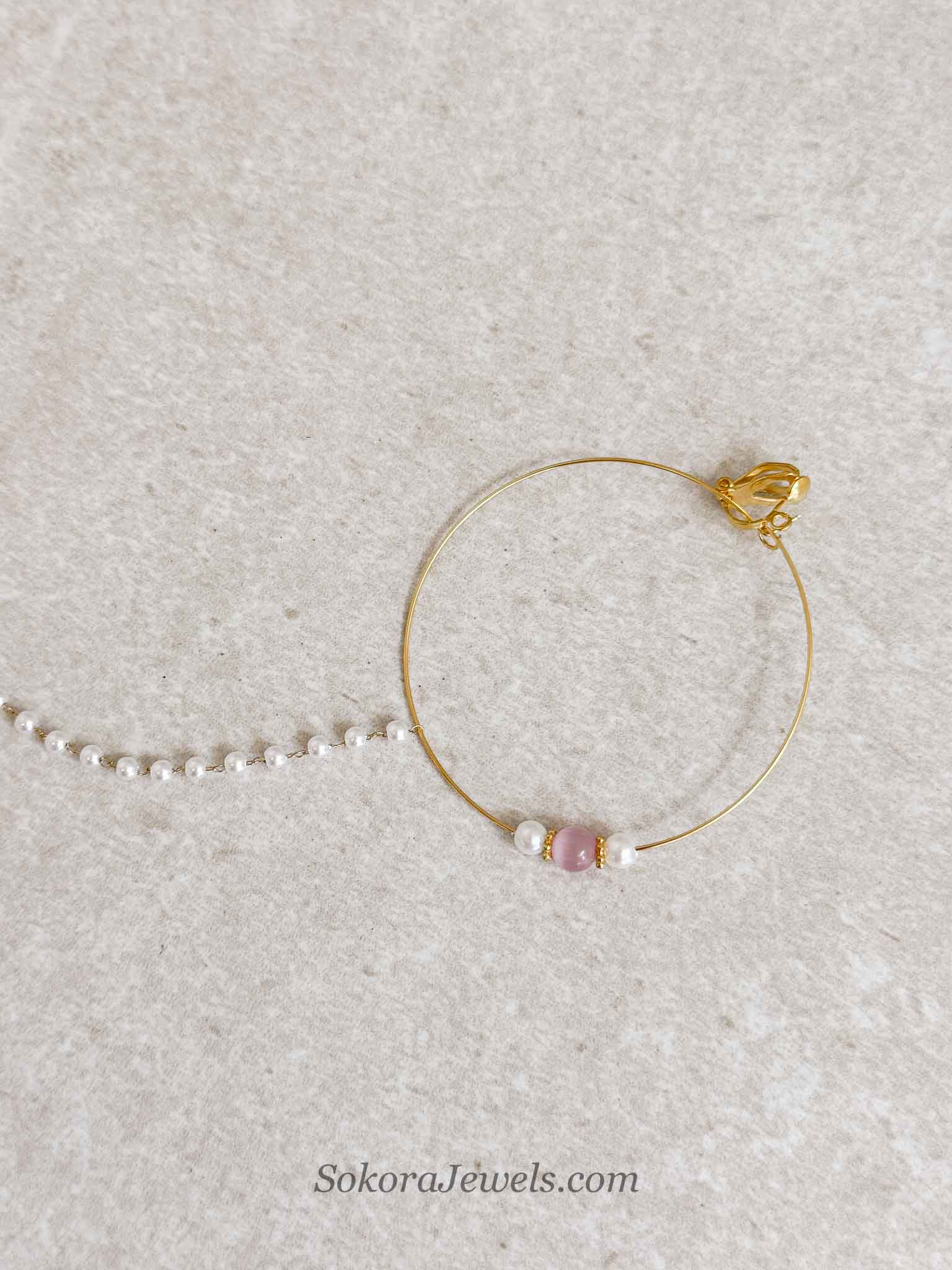 Light Pink Nose ring