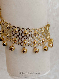 Gold Tone Ghungroo Anklet – Bridal Payal (Sold Individually)
