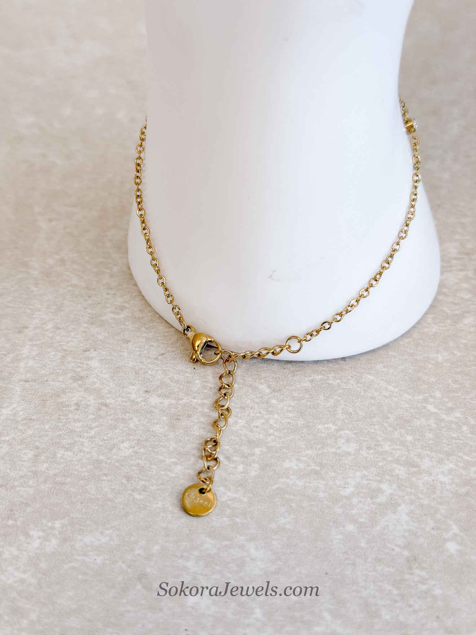 Crystal Charm Hand Harness