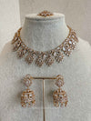 Fancy Droplet American Diamond Necklace sets