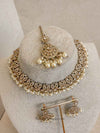 Mumtaz Golden Necklace Set