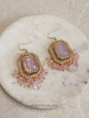 Ariella Drop Earrings - Light Pink