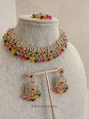 Mumtaz Golden Necklace Set