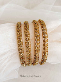 Classic Gold Kada Bangles