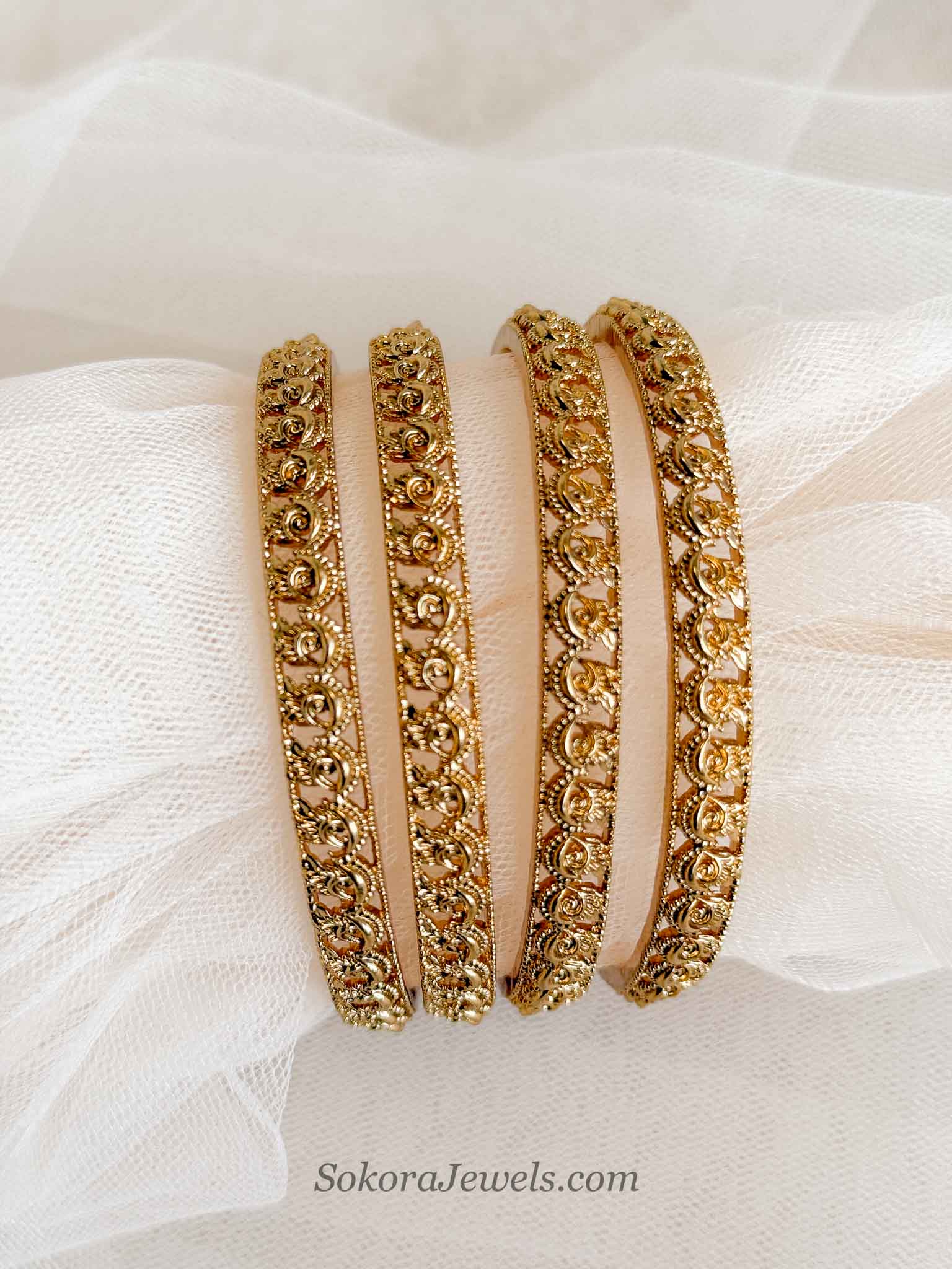 Classic Gold Kada Bangles