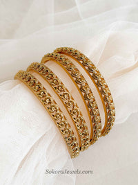 Classic Gold Kada Bangles