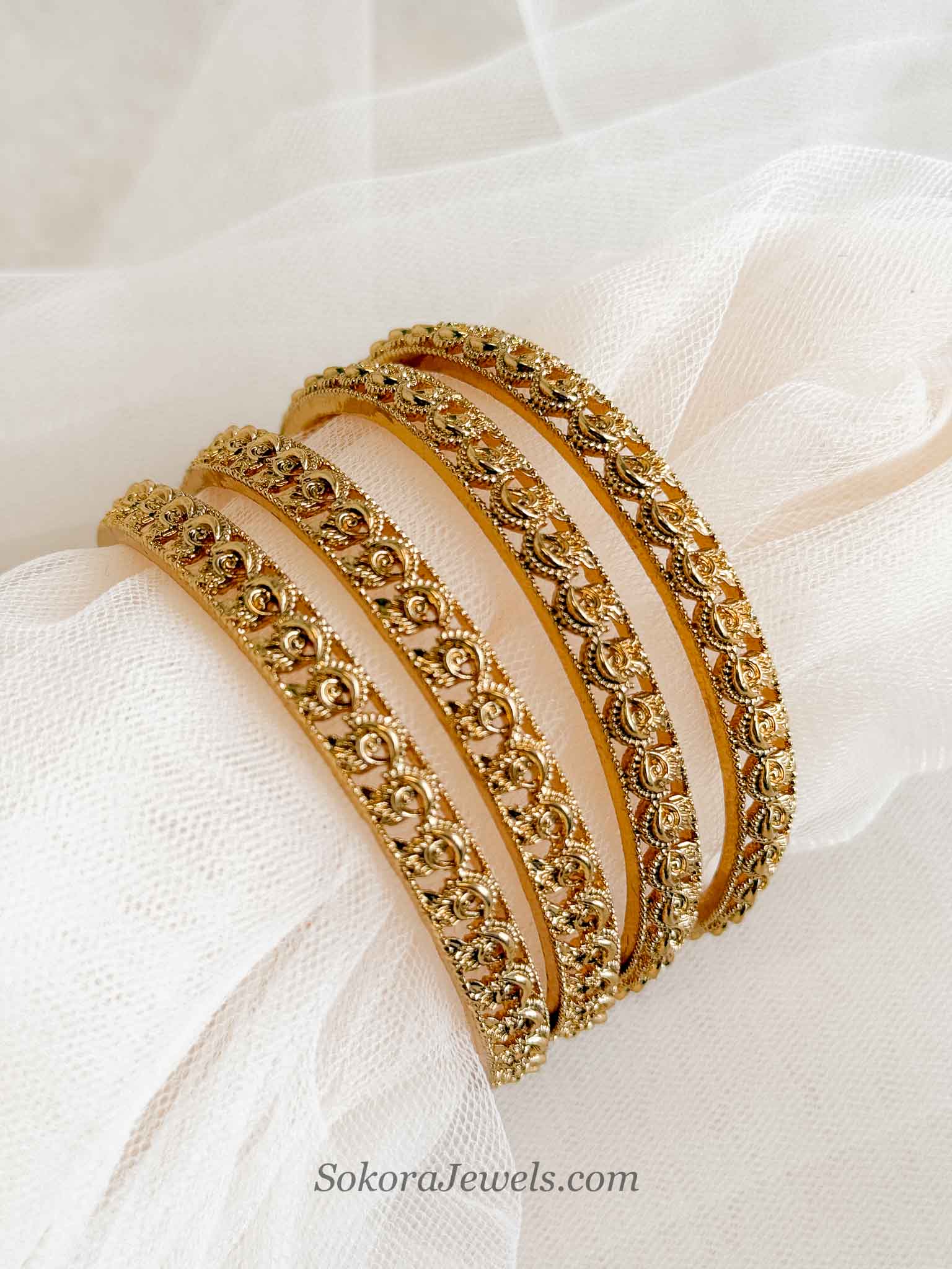 Classic Gold Kada Bangles
