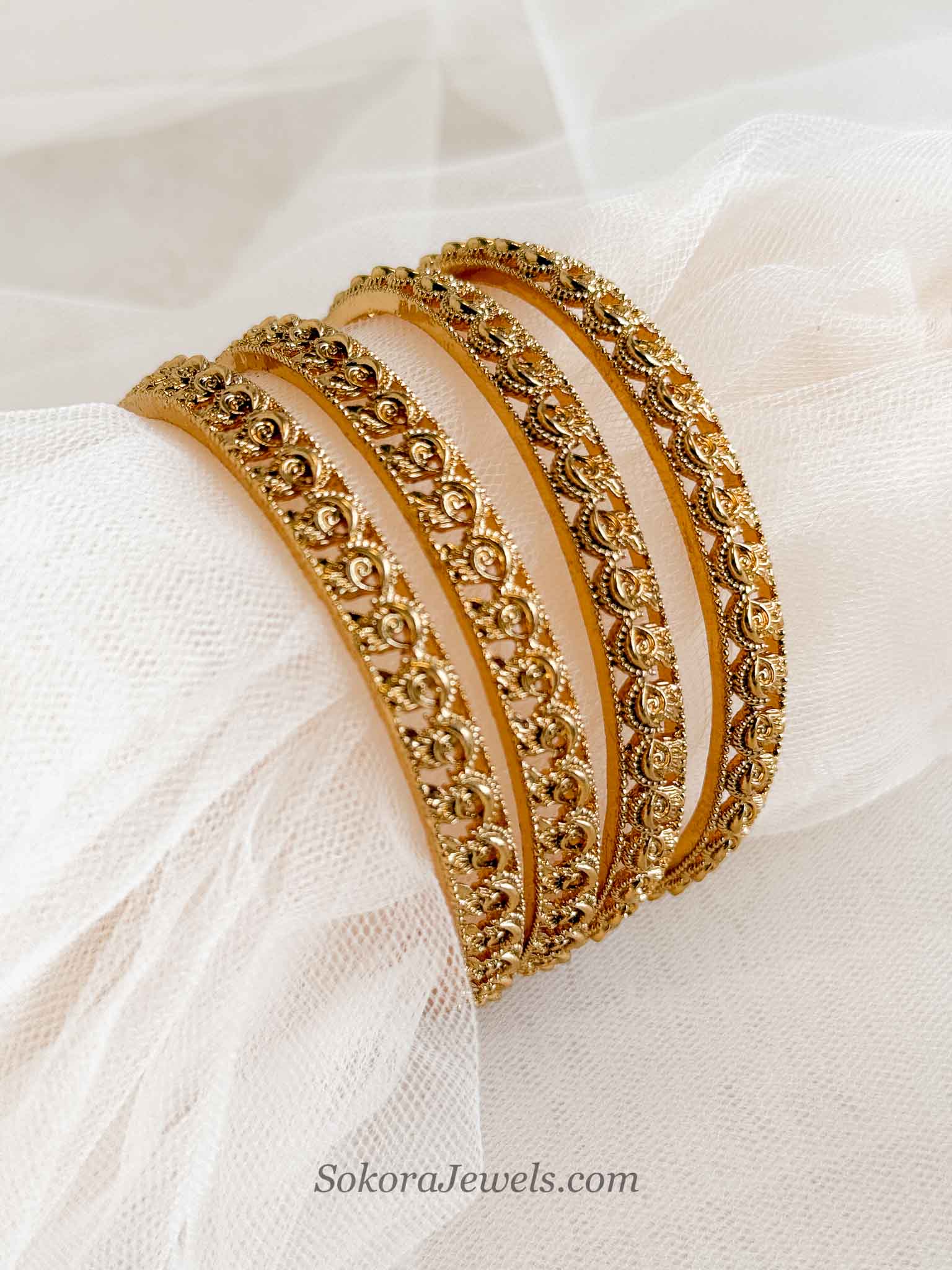 Classic Gold Kada Bangles