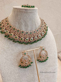 Jessica Golden Necklace Set - 5 Colour Options