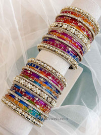 Bridal Multicolour Bangles Set - 2.8
