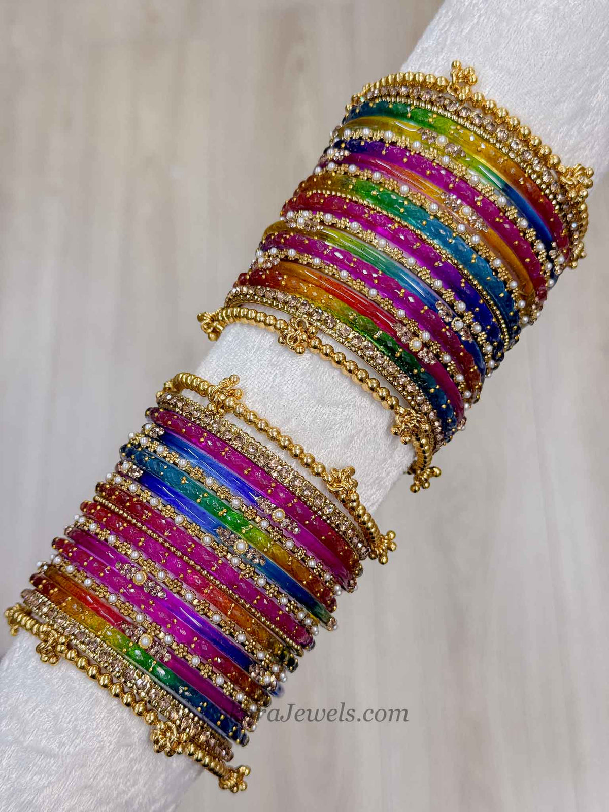 Bridal Multicolour Bangles Set - 2.6