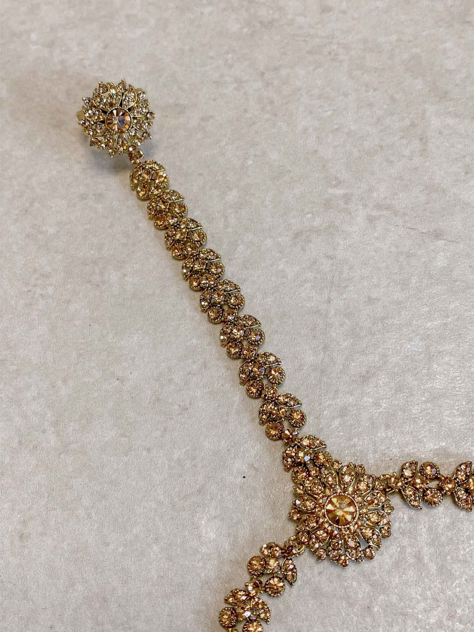 Antique Gold Hand Harness