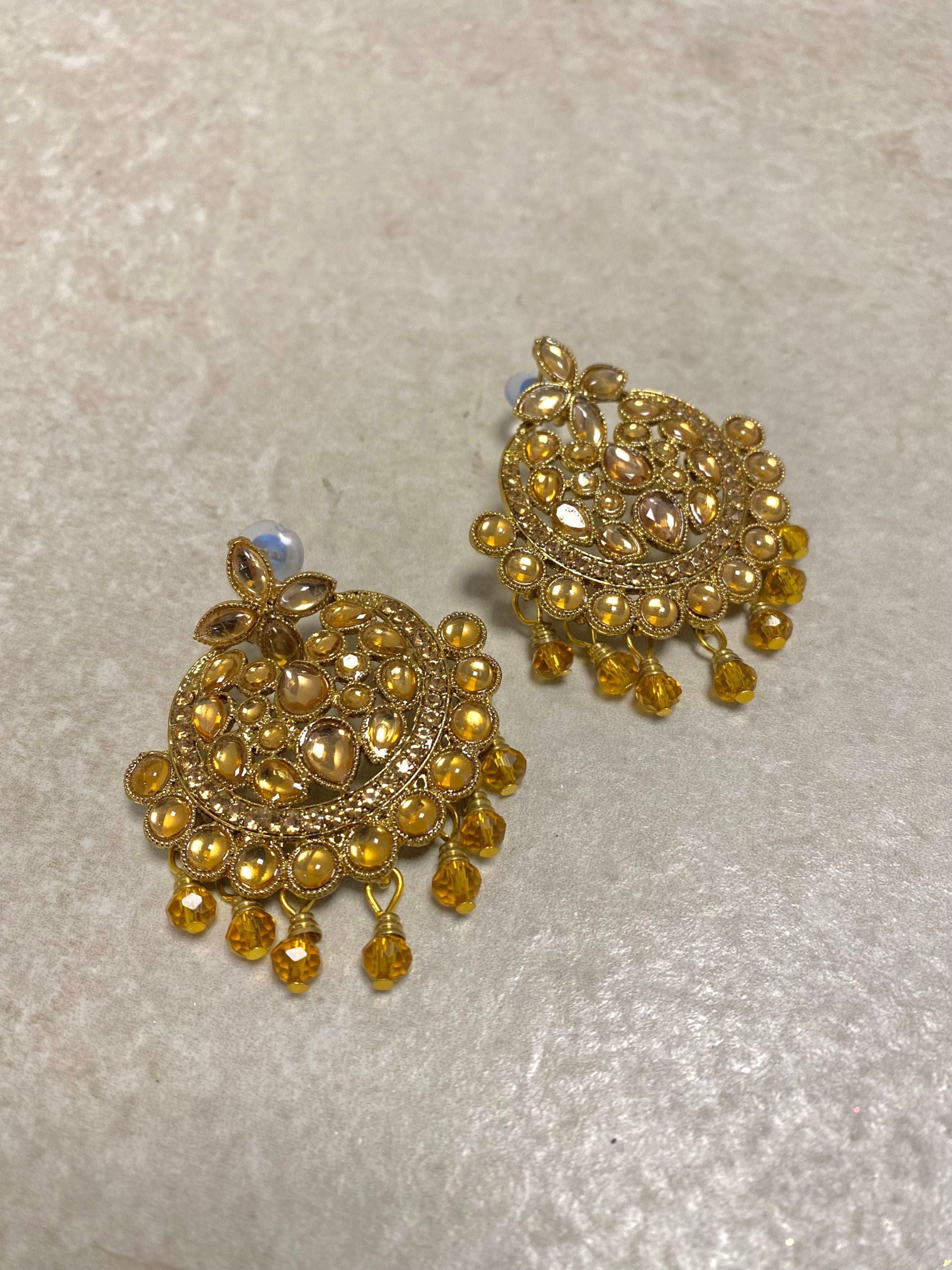 SLIGHTLY IMPERFECT: Antique Gold Earrings
