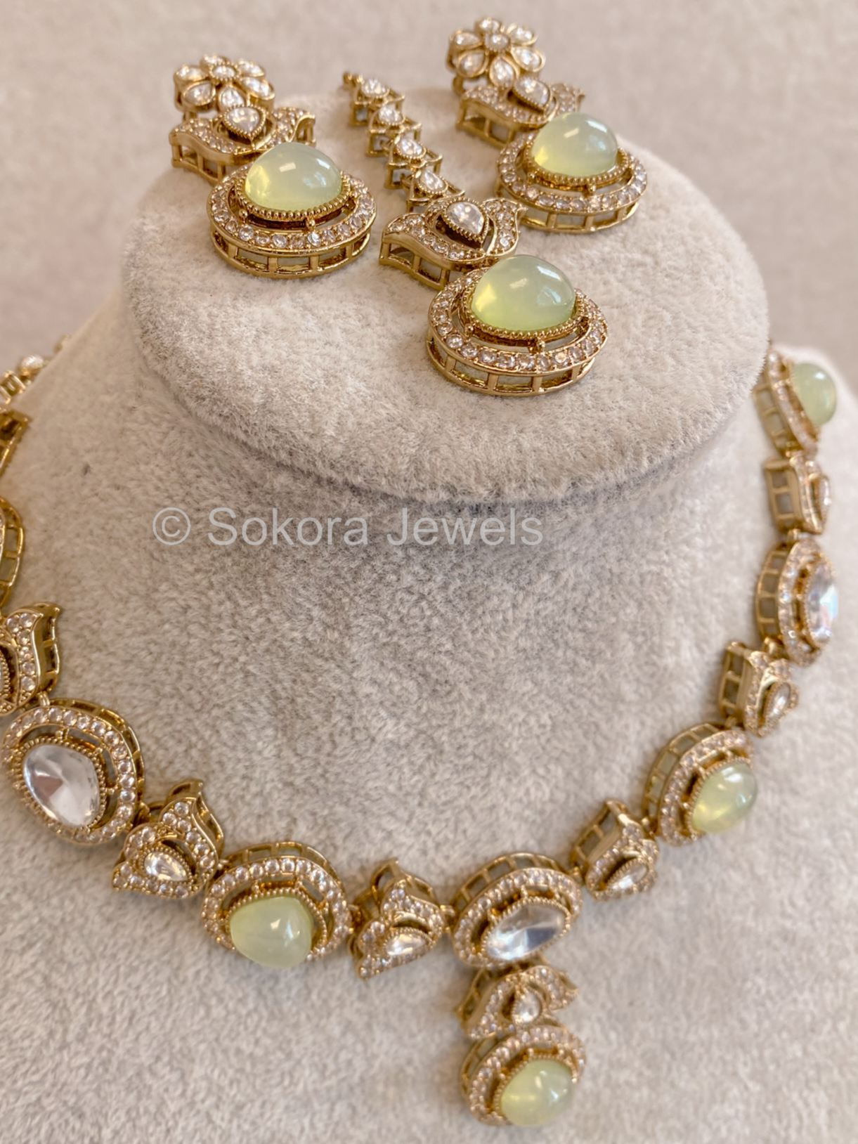 Rhea Faux Kundan Set - 15 Colours