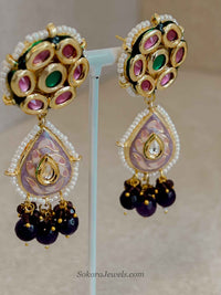 Heritage Meenakari Kundan Choker Set