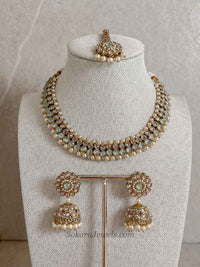 Small Blue & Golden Wedding Guest Set