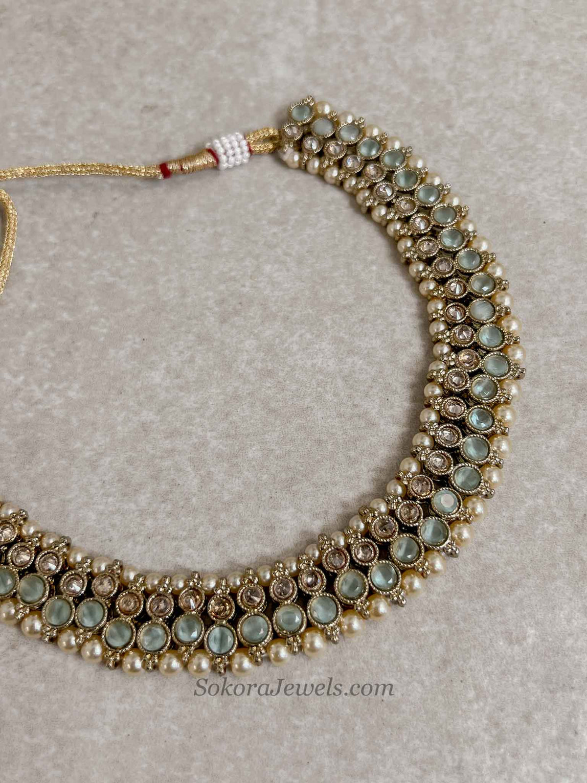Small Blue & Golden Wedding Guest Set