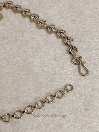 American Diamond Hand Chain Bracelet