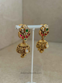 Kashmiri Kundan Hasli Set