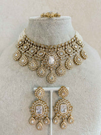 Christina Clear Crystal Bridal Choker Set