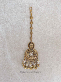 Luxury Kundan Gold Ball Tikka
