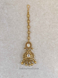 Luxury Kundan Gold Ball Tikka