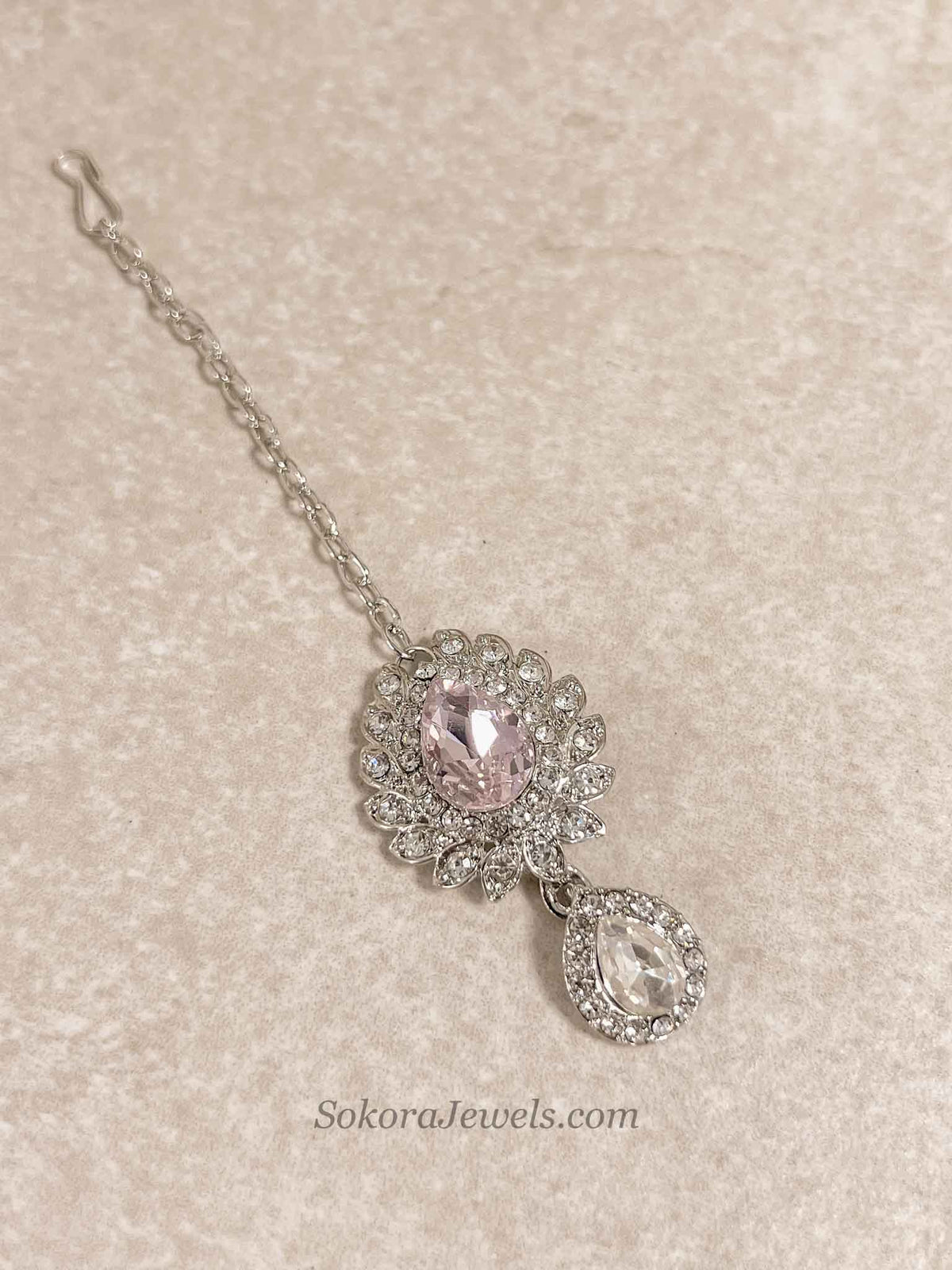Simran Silver Base Necklace Set