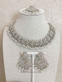 Janefa Silver Necklace sets