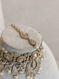 Janefa Bridal Choker set - Champagne