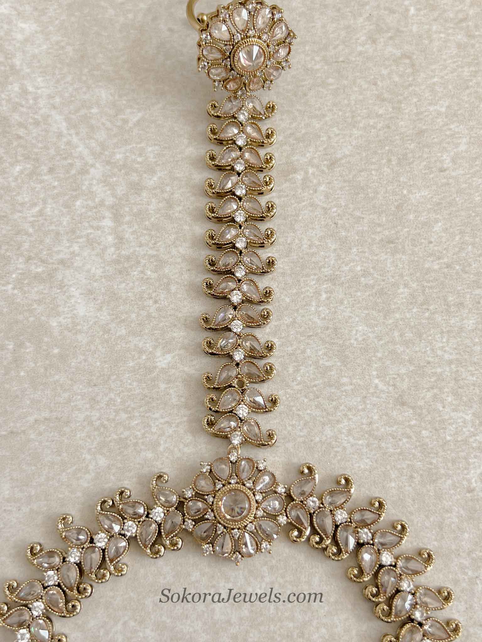Fiza Hand Chain - Golden